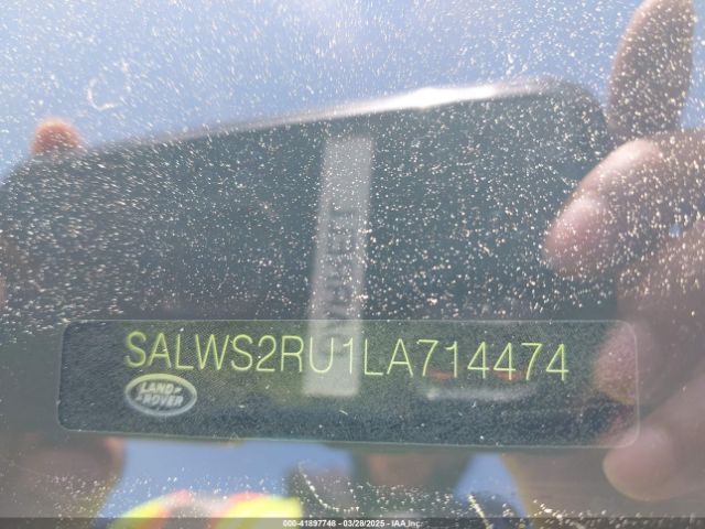 SALWS2RU1LA714474 Land Rover Range Rover Sport Hst Mhev