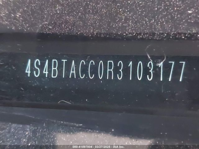4S4BTACC0R3103177 Subaru Outback Premium