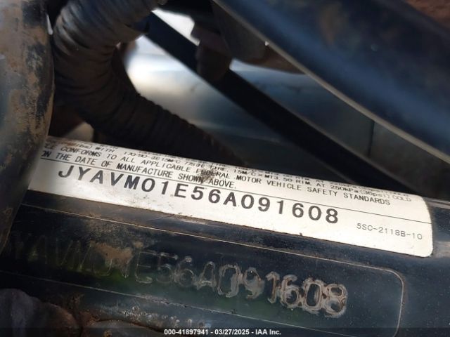 2006 YAMAHA XVS65 JYAVM01E56A091608 Photo 9