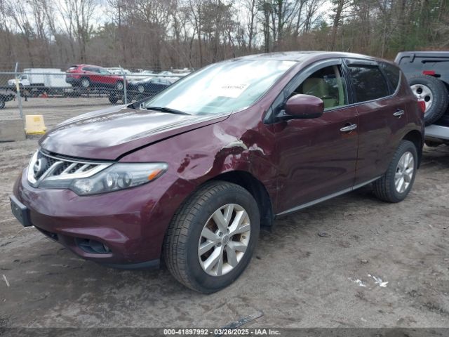 JN8AZ1MW2EW526329 Nissan MURANO S