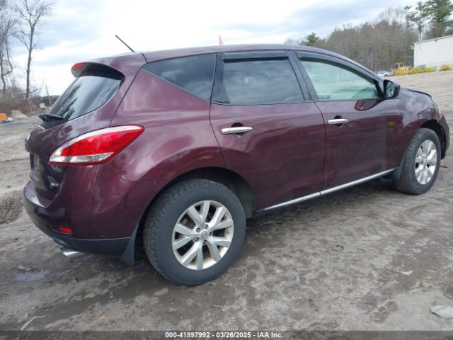 JN8AZ1MW2EW526329 Nissan MURANO S