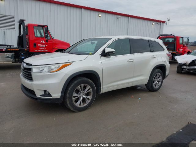5TDZKRFH7ES008507 Toyota Highlander Le Plus V6