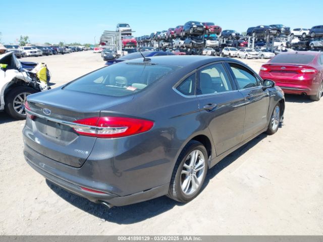 3FA6P0UU3JR122443 Ford Fusion Hybrid S