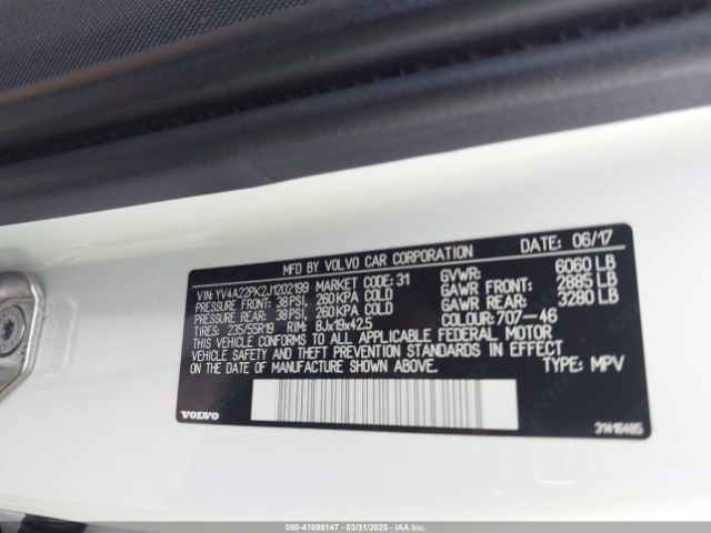 2018 VOLVO XC90 YV4A22PK2J1202199 Photo 8