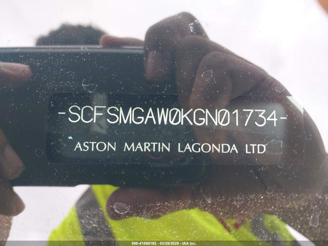 SCFSMGAW0KGN01734 Aston Martin 177950