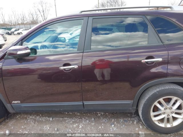 5XYKTDA68FG603310 KIA SORENTO LX