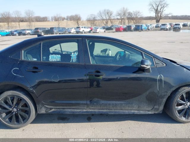 5YFS4MCE4NP138665 Toyota Corolla Se Nightshade Edition