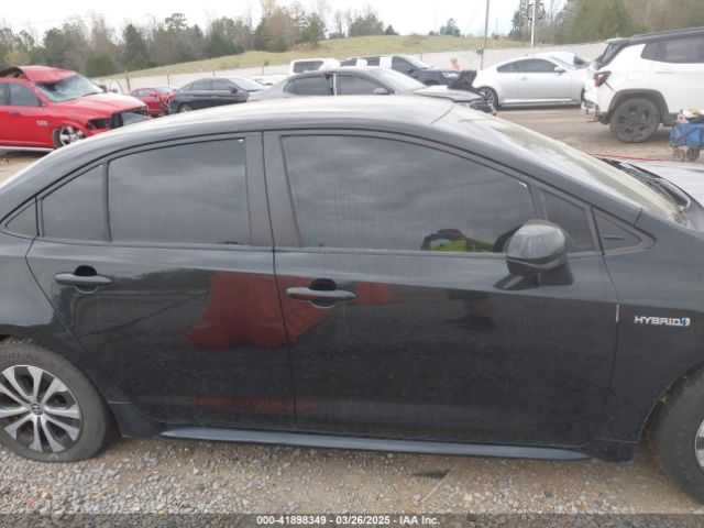 JTDEAMDE5MJ006165 Toyota Corolla Hybrid Le