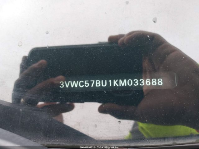 3VWC57BU1KM033688 Volkswagen Jetta 1.4t R-line/1.4t S/1.4t Se