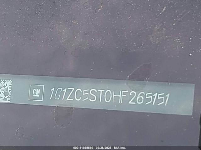1G1ZC5ST0HF265151 Chevrolet Malibu 1fl