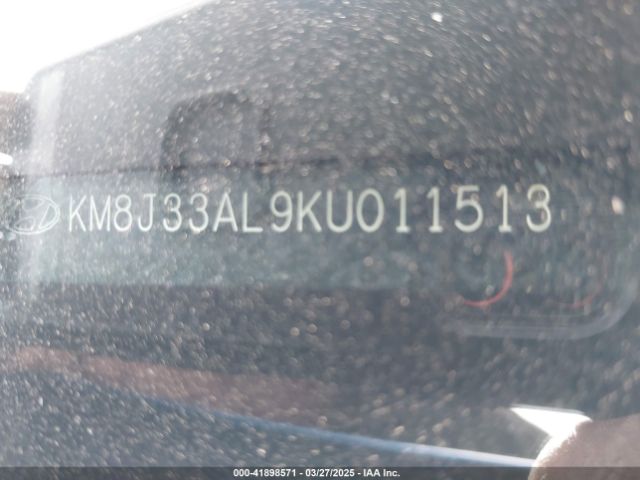 KM8J33AL9KU011513 Hyundai TUCSON SEL