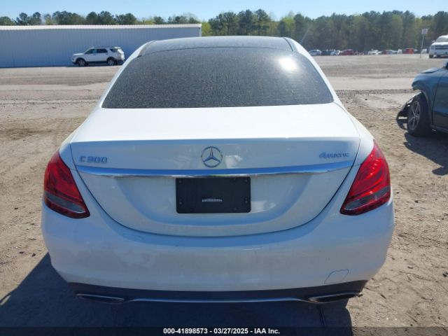 WDDWF4KB4JR418482 Mercedes-Benz C 300 4matic