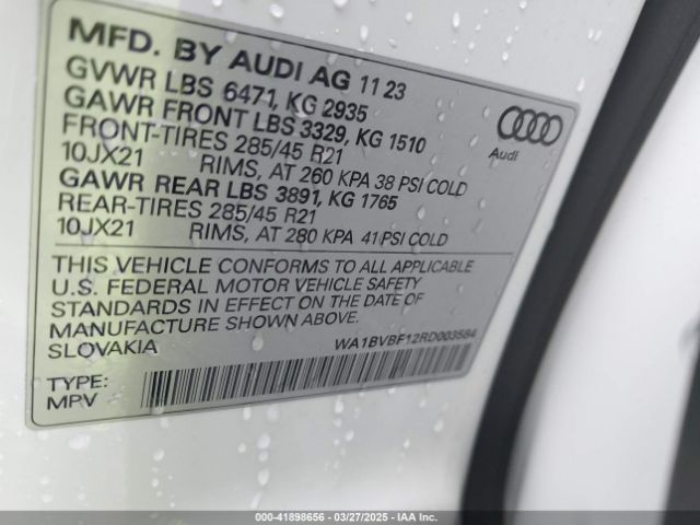 2024 AUDI Q8 WA1BVBF12RD003584 Photo 8