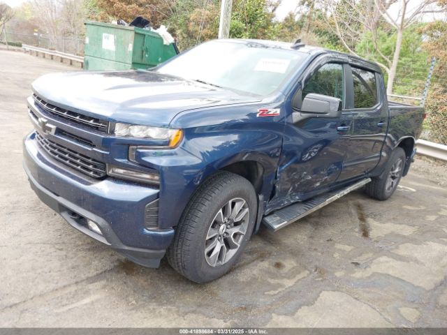 3GCUYEEDXMG322939 Chevrolet Silverado 1500 4wd  Short Bed Rst