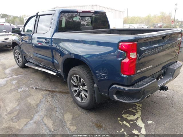 3GCUYEEDXMG322939 Chevrolet Silverado 1500 4wd  Short Bed Rst