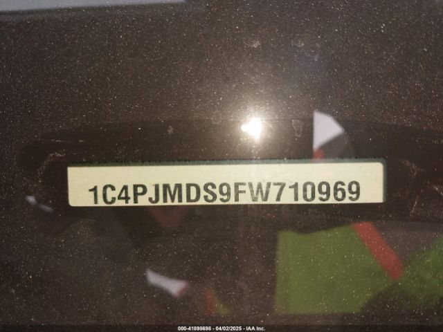 1C4PJMDS9FW710969 Jeep Cherokee Limited