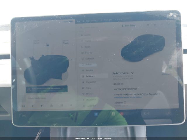7SAYGDEE9PA171190 Tesla Model Y Awd/long Range Dual Motor All-wheel Drive