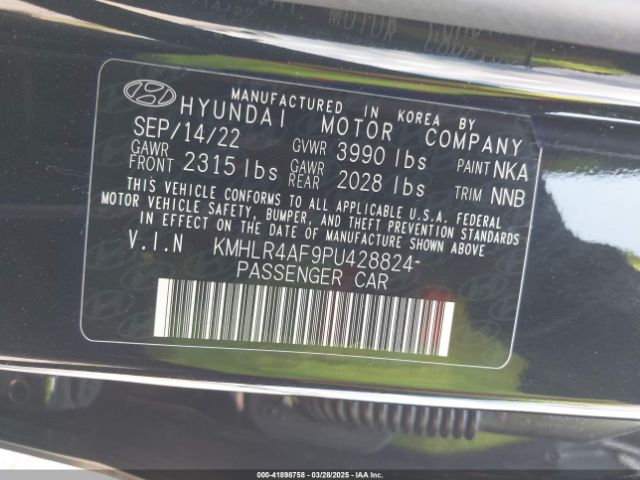 KMHLR4AF9PU428824 Hyundai Elantra N Line
