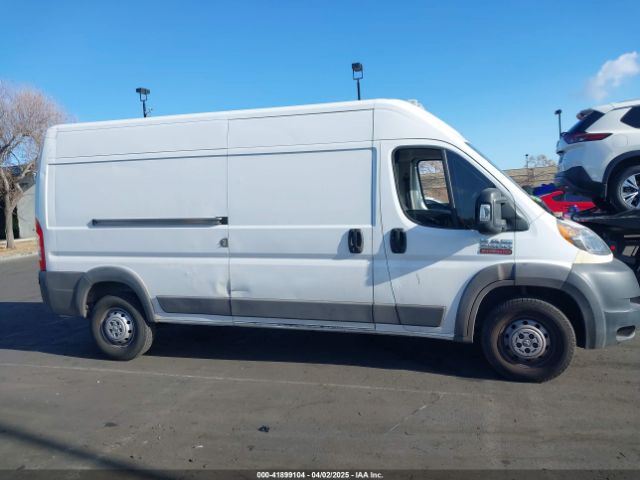 3C6TRVDG6JE148581 RAM Promaster 2500 High Roof 159 Wb