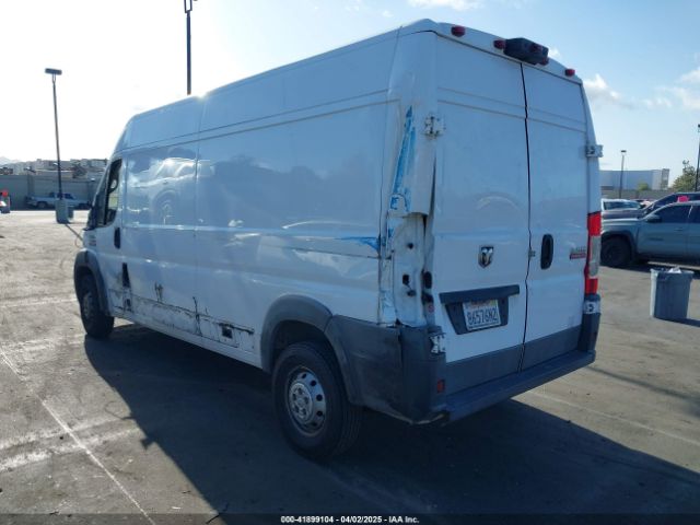 3C6TRVDG6JE148581 RAM Promaster 2500 High Roof 159 Wb