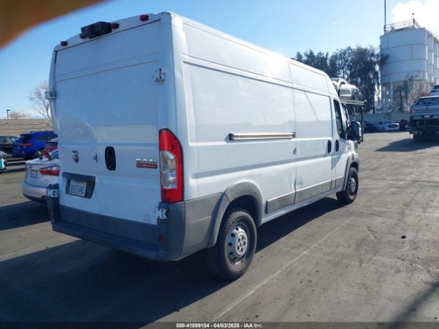 3C6TRVDG6JE148581 RAM Promaster 2500 High Roof 159 Wb