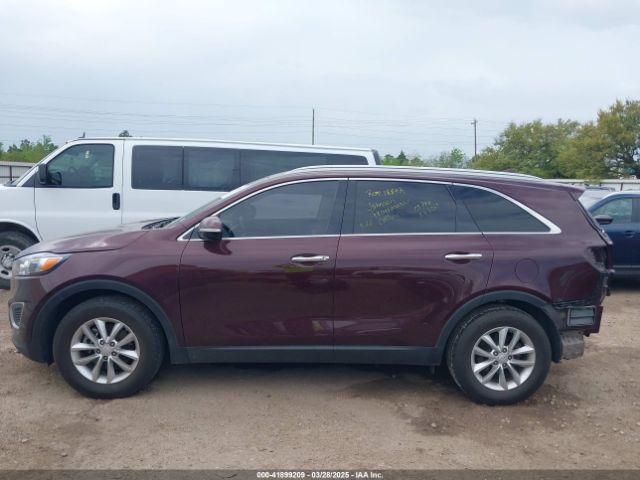 5XYPG4A31JG376535 KIA Sorento 2.4l Lx