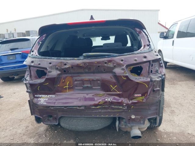 5XYPG4A31JG376535 KIA Sorento 2.4l Lx