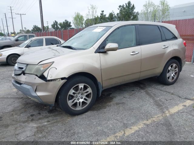 2008 ACURA MDX 2HNYD28298H521969 Photo 1