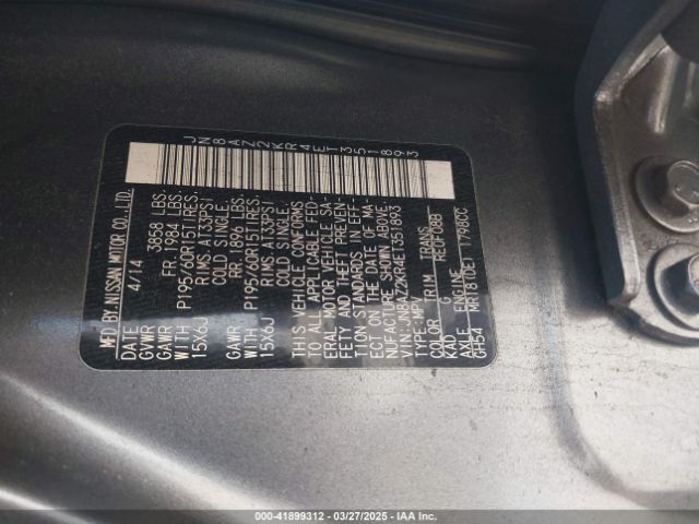 JN8AZ2KR4ET351893 Nissan Cube 1.8 S