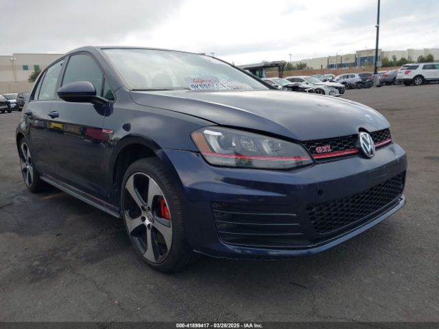3VW547AU3GM055213 Volkswagen Golf Gti Se W/performance Package 4-door