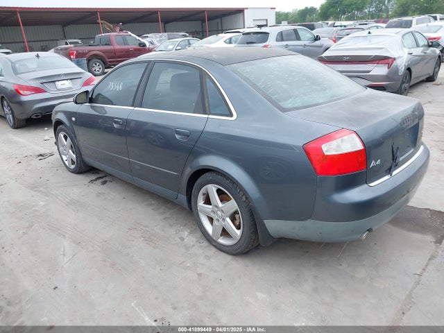 2003 AUDI A4 WAULT68EX3A140754 Photo 2