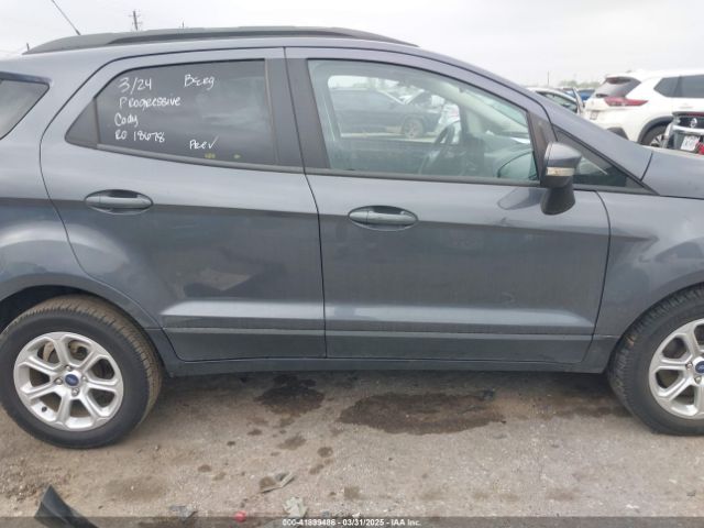 MAJ3S2GE0MC412465 Ford Ecosport Se