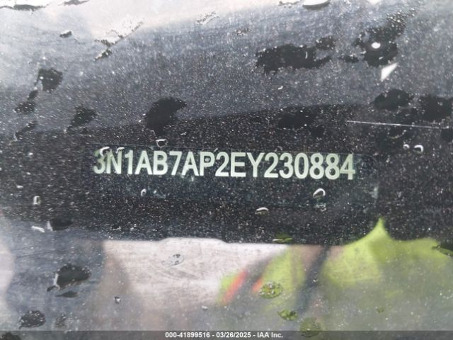 3N1AB7AP2EY230884 Nissan Sentra Fe+ S/fe+ Sv/s/sl/sr/sv