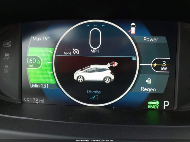 1G1FW6S02H4186677 Chevrolet BOLT EV LT