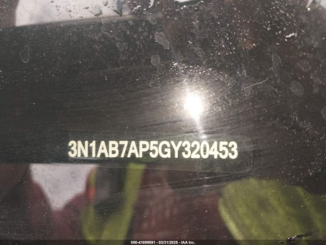 3N1AB7AP5GY320453 Nissan SENTRA SV