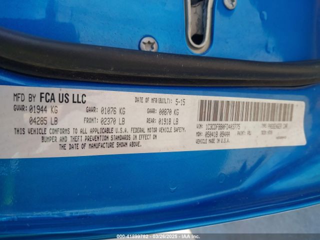 1C3CDFBB0FD403775 Dodge DART SXT