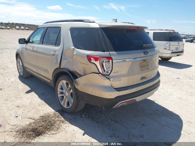 Ford EXPLORER XLT 2017 1FM5K7D87HGE11239 Image 3