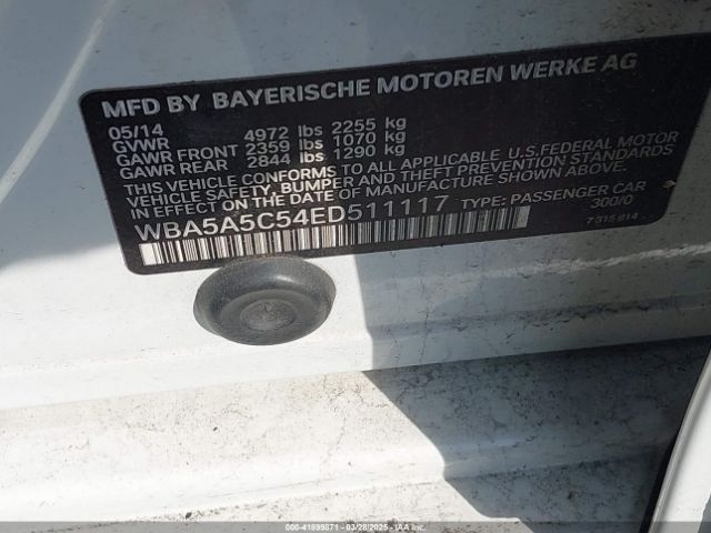 WBA5A5C54ED511117 BMW 528I