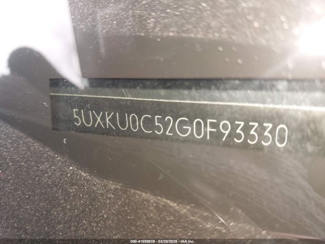 5UXKU0C52G0F93330 BMW X6 Sdrive35i