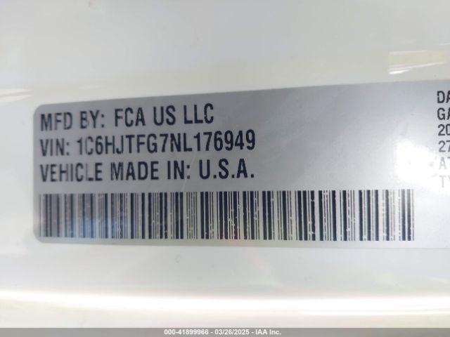 2022 JEEP GLADIATOR 1C6HJTFG7NL176949 Photo 8