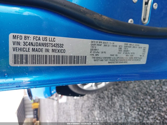 3C4NJDAN9ST542532 Jeep 2025
