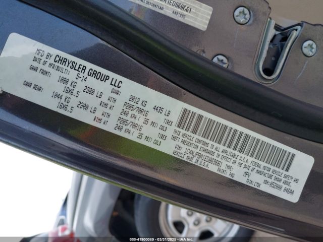 1C4NJPBA1ED869661 Jeep Patriot Sport