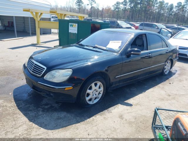 2002 MERCEDES-BENZ S 430 WDBNG70J22A315378 Photo 1