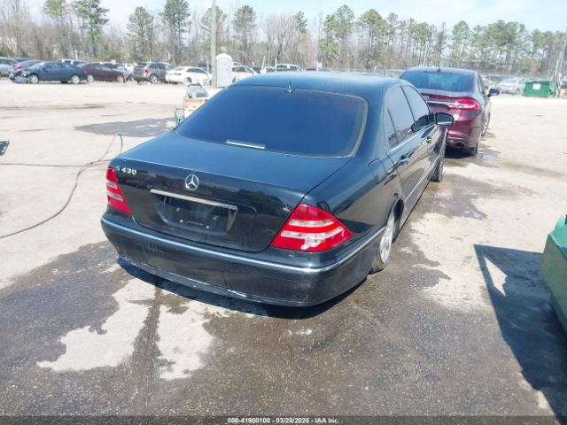 2002 MERCEDES-BENZ S 430 WDBNG70J22A315378 Photo 3