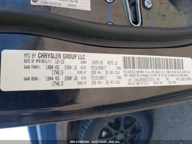 1C4NJRFB5ED716716 Jeep Patriot Latitude