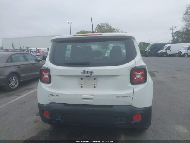 ZACCJBAB1JPH94427 Jeep Renegade Sport 4x4