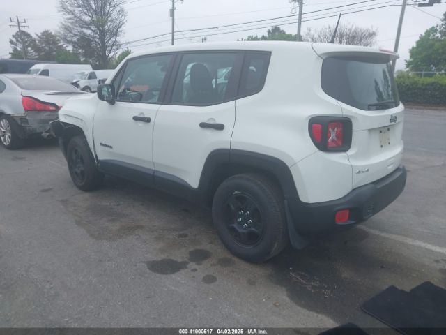 ZACCJBAB1JPH94427 Jeep Renegade Sport 4x4