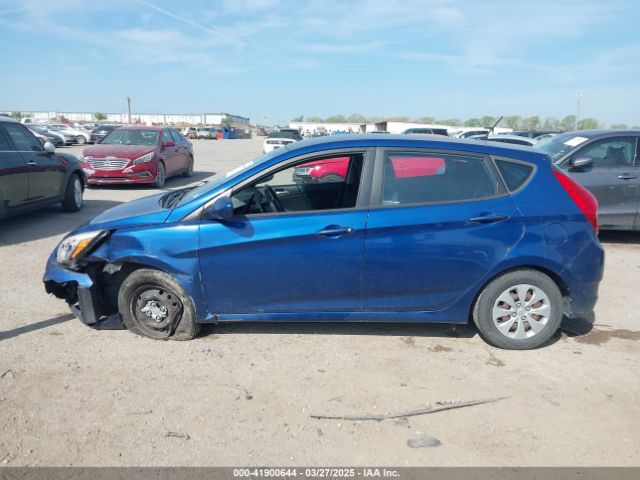 KMHCT5AEXFU206113 Hyundai ACCENT GS