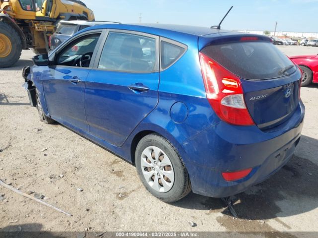 KMHCT5AEXFU206113 Hyundai ACCENT GS