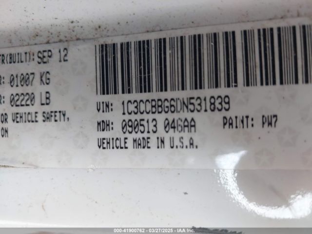 2013 CHRYSLER 200 1C3CCBBG6DN531839 Photo 8